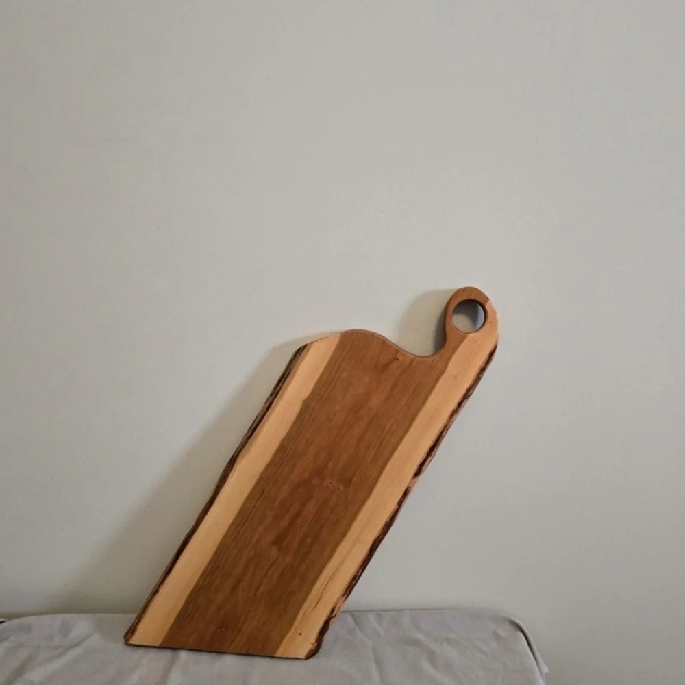 New Handmade Raw Edge Charcuterie Board